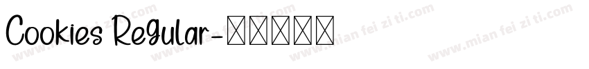 Cookies Regular字体转换